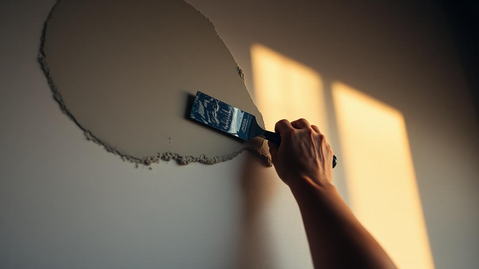 A plasterer / renderer at work on a UK job